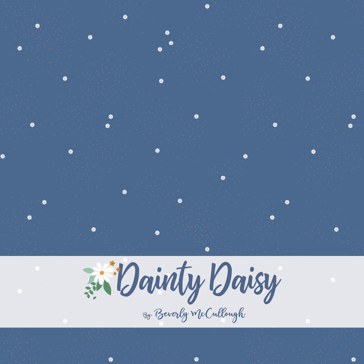 Dainty Daisy Pumpkin Yardage | SKU# C665-PUMPKIN