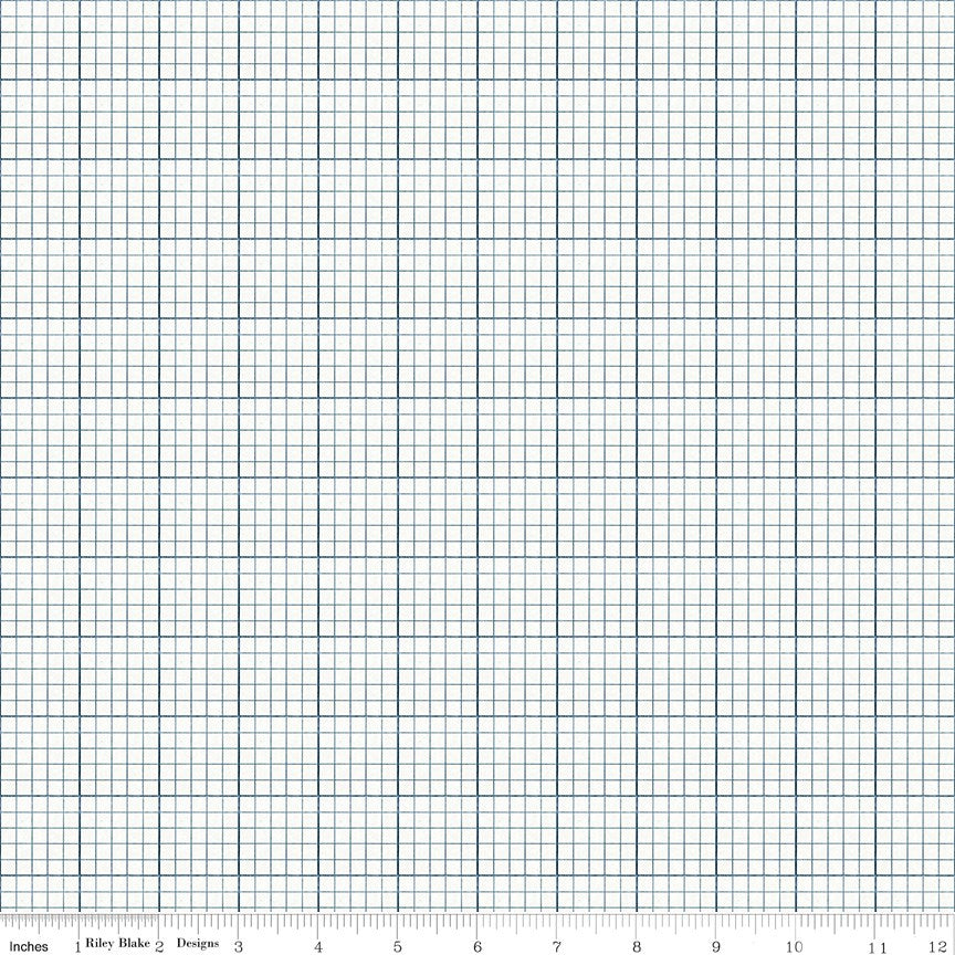 Journal Basics Graph Paper Blue – Millhouse Collections
