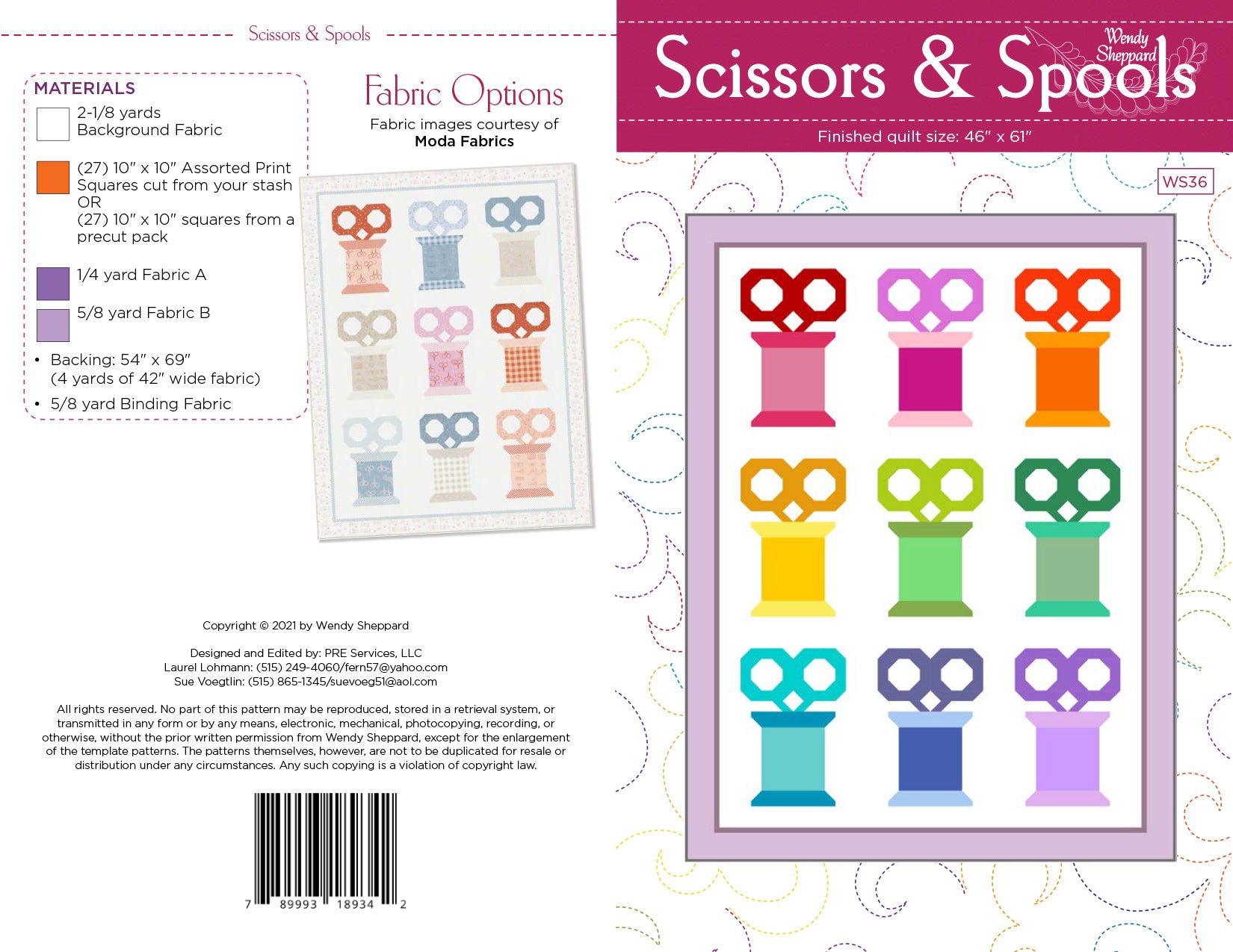 Scissors Quilt Pattern – Millhouse Collections
