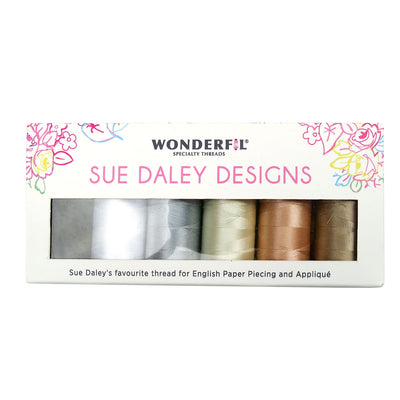 Sue Daley Wonderfil Thread Pack Neutrals