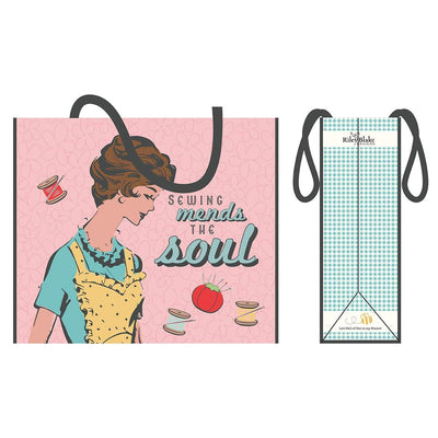 Sewing Mends the Soul Shopping Tote 